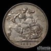 Great Britain, Victoria, Crown 1891, better date, XF+ Great Britain, Victoria, Crown 1891, better date, XF+