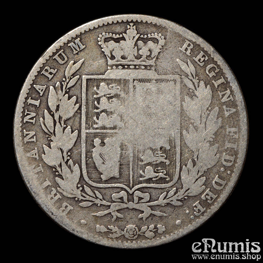 Great Britain, Victoria, Halfcrown 1850, Fine Great Britain, Victoria, Halfcrown 1850, Fine