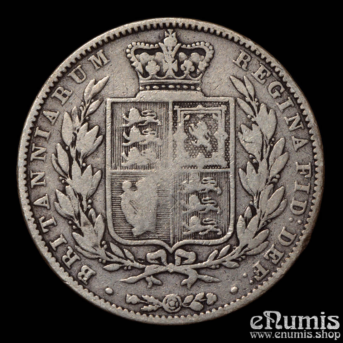 Great Britain, Victoria, Halfcrown 1844, Fine+