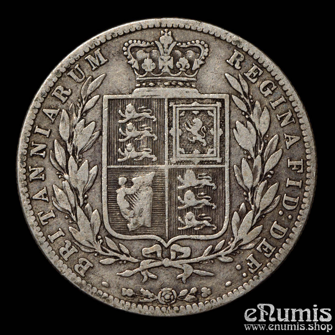 Great Britain, Victoria, Halfcrown 1874, aVF