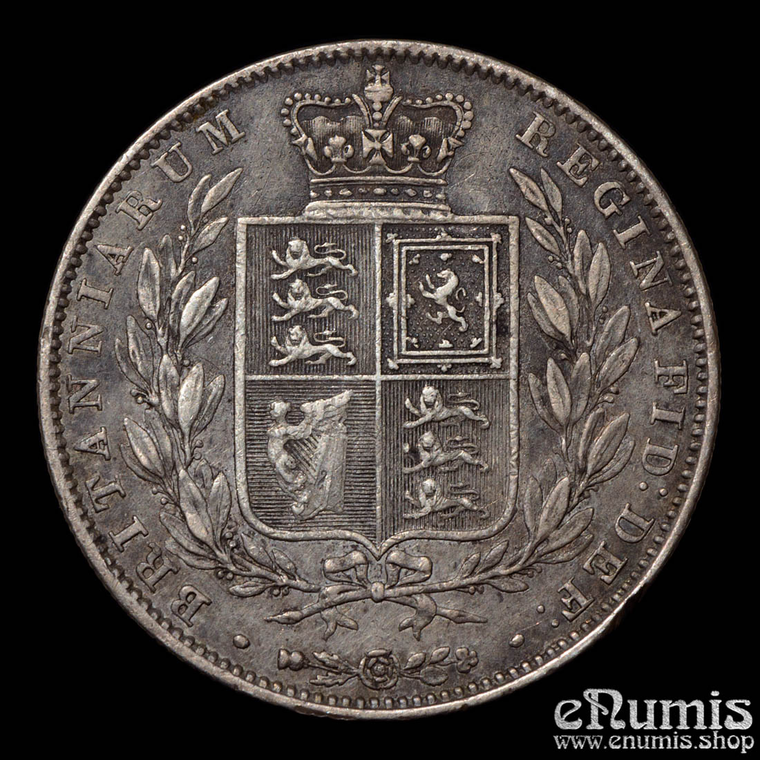 Great Britain, Victoria, Halfcrown 1840, XF+ Great Britain, Victoria, Halfcrown 1840, XF+
