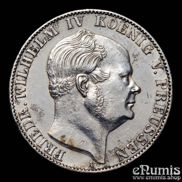 Germany, Prussia, Friedrich Wilhelm IV, Taler 1860, XF‑UNC
