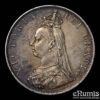 Great Britain, Victoria, Double Florin 1887, Roman I, XF+