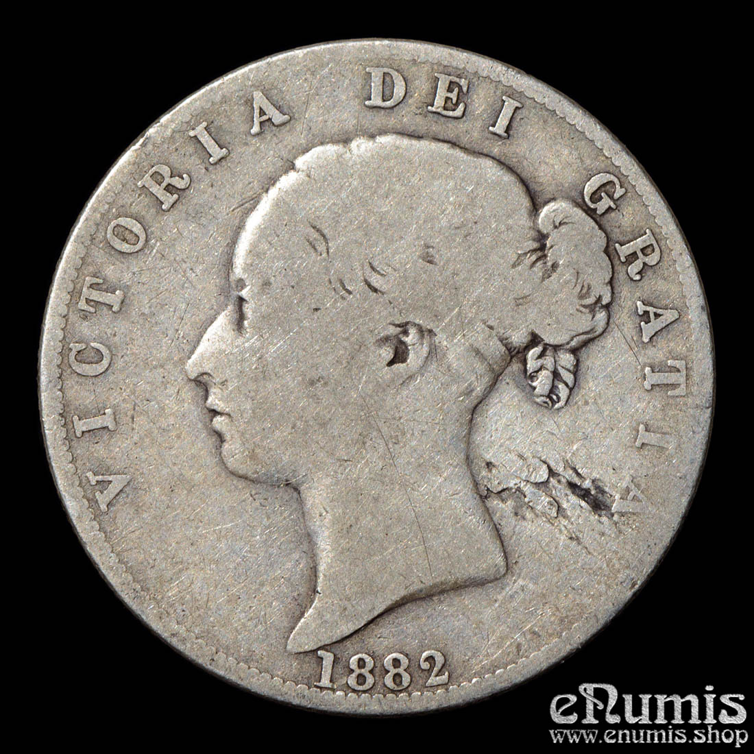 Great Britain, Victoria, Halfcrown 1882, Fine