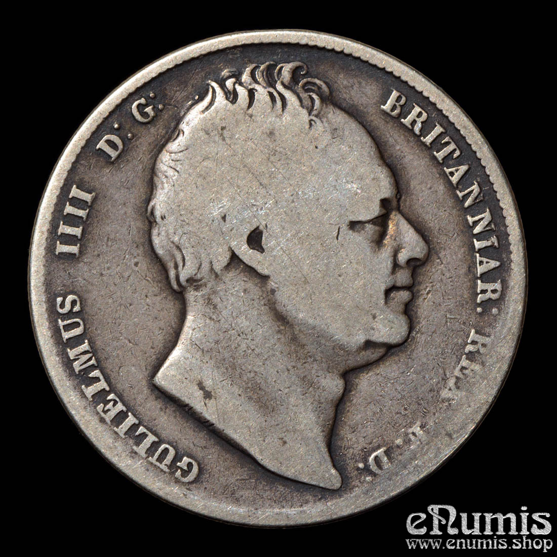 Great Britain, William IV, Halfcrown 1836, Fine