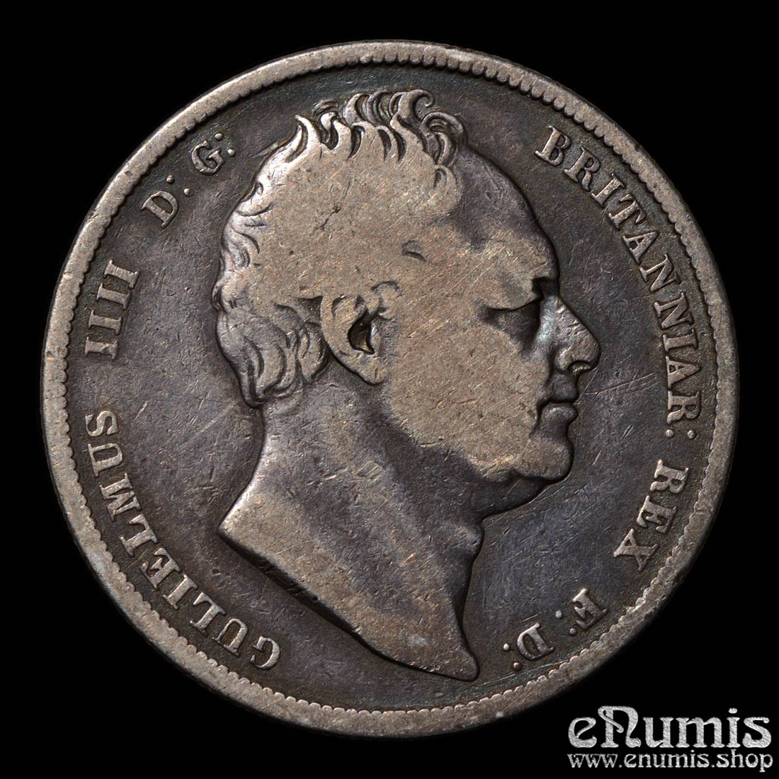 Great Britain, William IV, Halfcrown 1834, Fine+