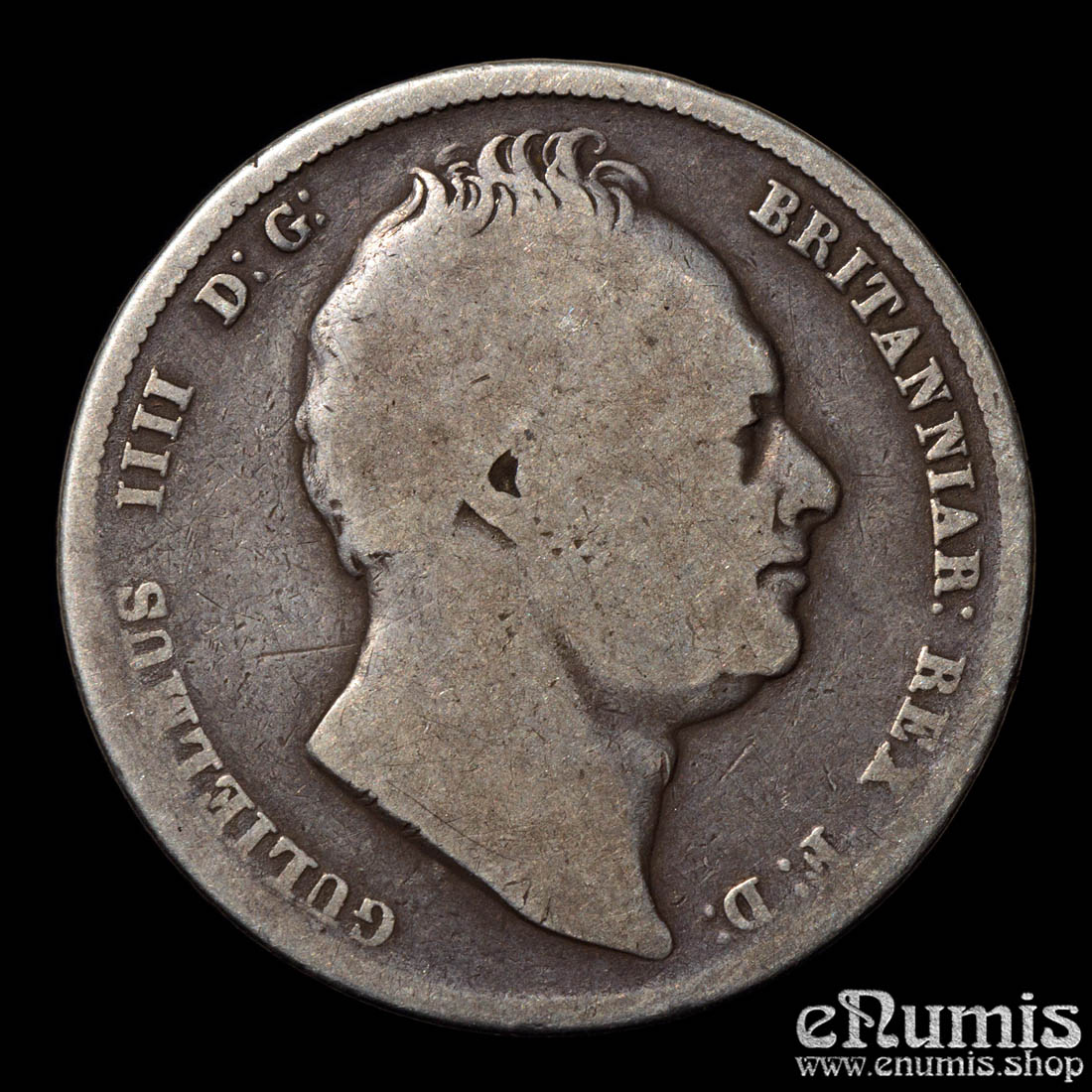 Great Britain, William IV, Halfcrown 1836, Fine