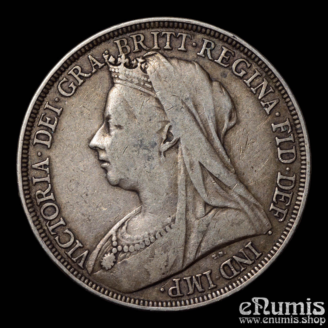 Great Britain, Victoria, Crown 1896, LX, VF+ Great Britain, Victoria, Crown 1896, LX, VF+