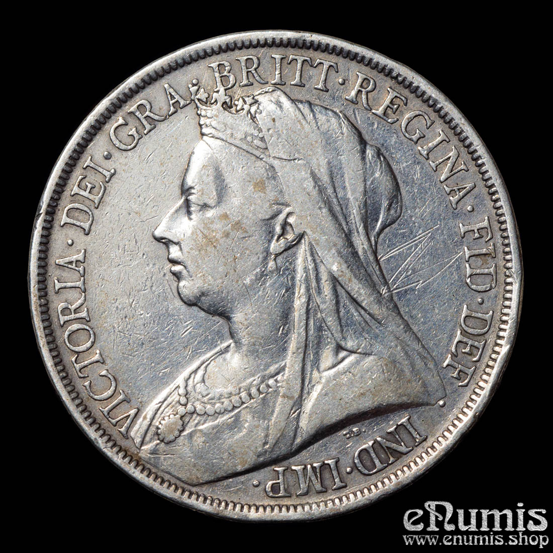 Great Britain, Victoria, Crown 1893, LVI, VF