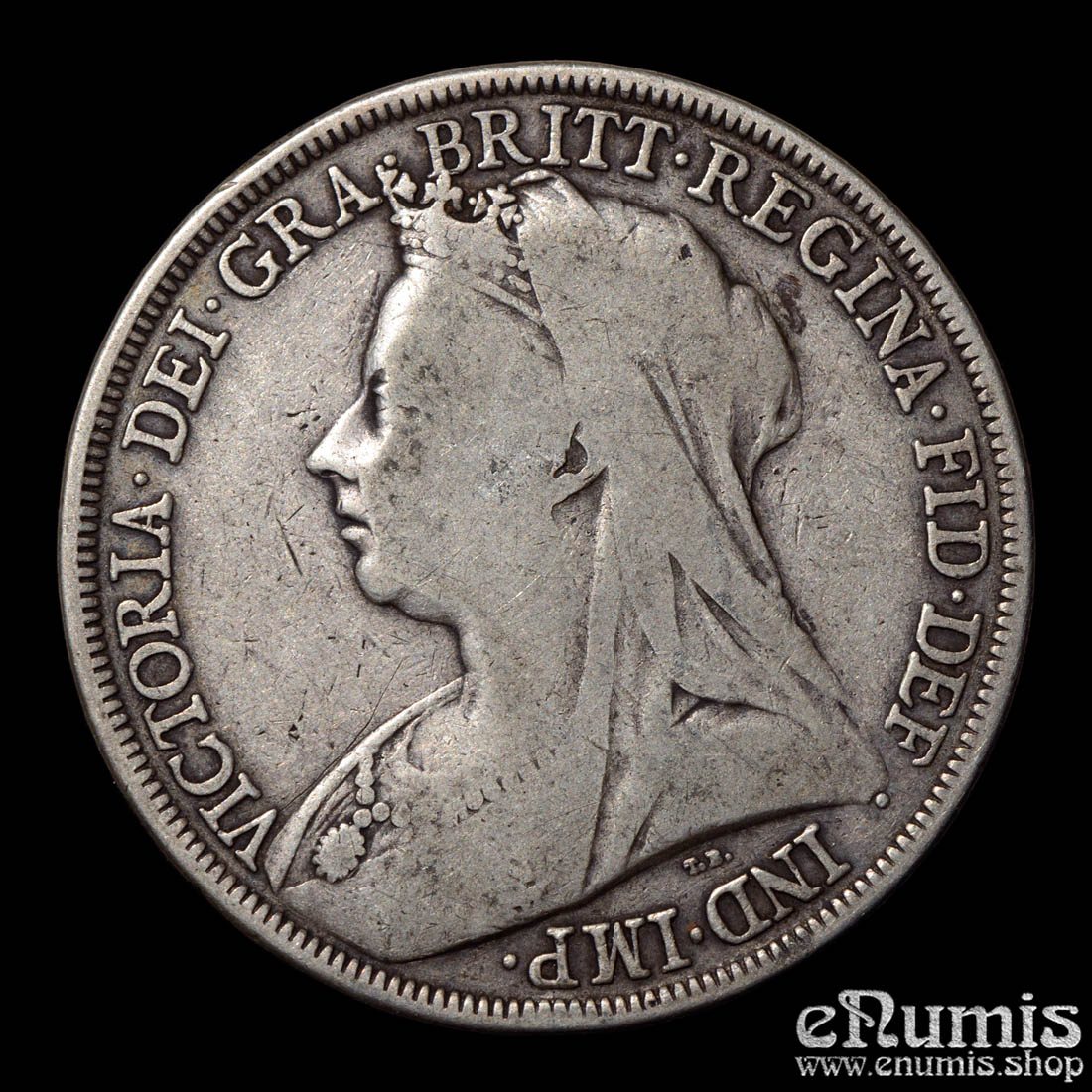 Great Britain, Victoria, Crown 1894, LVIII, scarce date, Fine
