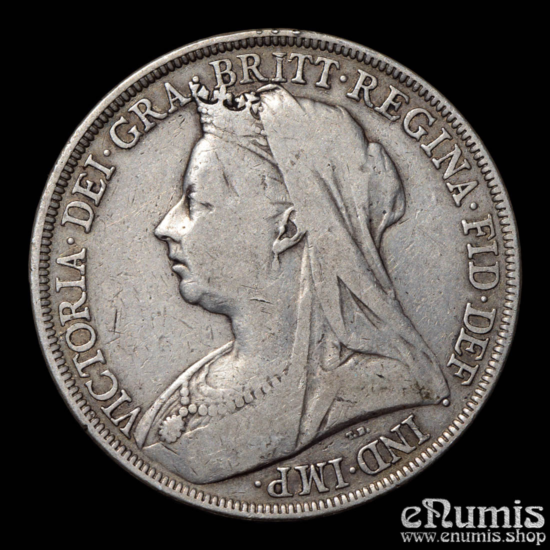 Great Britain, Victoria, Crown 1896, LX, aVF Great Britain, Victoria, Crown 1896, LX, aVF