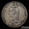 Great Britain, Victoria, Crown 1891, better date, VF+