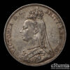 Great Britain, Victoria, Crown 1891, better date, XF+ Great Britain, Victoria, Crown 1891, better date, XF+