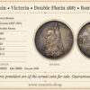 Great Britain, Victoria, Double Florin 1887, Roman I, XF+