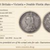 Great Britain, Victoria, Double Florin 1890, F+