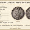Great Britain, Victoria, Double Florin 1890, VF