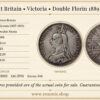 Great Britain, Victoria, Double Florin 1889, VF