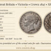 Great Britain, Victoria, Crown 1847, XF+