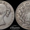 Great Britain, Victoria, Crown 1844, VIII, Star, F-VF Great Britain, Victoria, Crown 1844, VIII, Star, F-VF