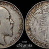 Great Britain, Edward VII, Halfcrown 1907, Scarce, aVF Great Britain, Edward VII, Halfcrown 1907, Scarce, aVF