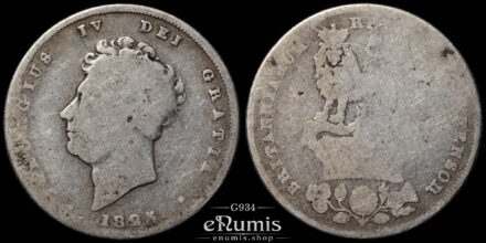 Great Britain, George IV, Shilling 1825, Good