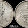 Hungary, 2 Pengo 1935, Bicentennial - Death of Rakoczi, UNC