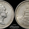 Hungary, 2 Pengo 1936, silver, 50th Anniversary - Death of Franz Liszt, UNC