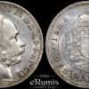 Hungary, Franz Joseph I, 1 Forint 1883, aUNC Hungary, Franz Joseph I, 1 Forint 1883, aUNC