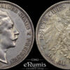 Germany, Prussia, Wilhelm II, 3 Mark 1912, aUNC Germany, Prussia, Wilhelm II, 3 Mark 1912, aUNC