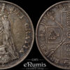 Great Britain, Victoria, Double Florin 1890, VF-XF