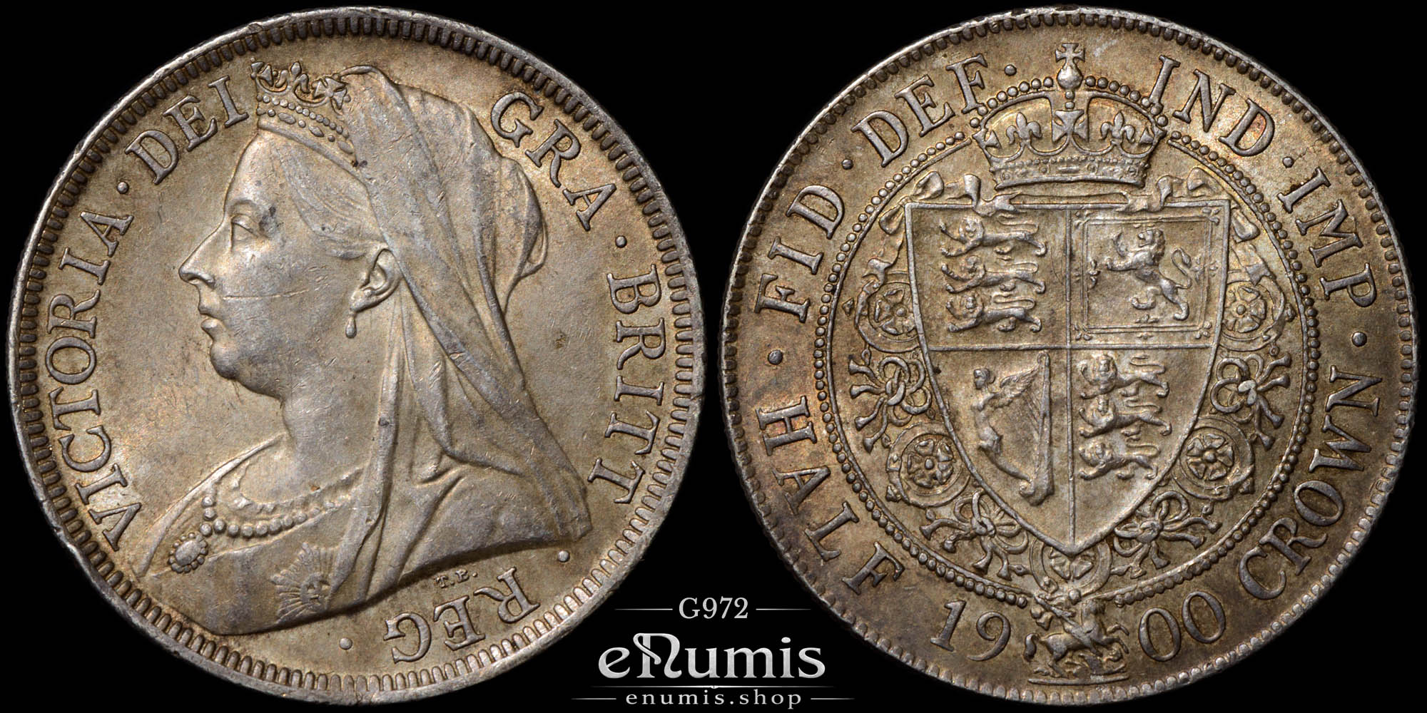 Great Britain, Victoria, Halfcrown 1900, aUNC