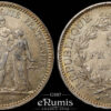 France, Third Republic, 5 Francs 1873 A, Paris, nicely toned, XF-UNC France, Third Republic, 5 Francs 1873 A, Paris, nicely toned, XF-UNC