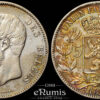 Belgium, Leopold II, 5 Francs 1869, scarce variant, XF-UNC
