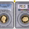 Luxembourg, 40 Francs 1976, Château de Fischbach, Top Pop, PCGS PR 68 DEEP CAMEO