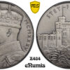 Great Britain, George V, Huge Silver Medal 1935, Matte, Top Pop, PCGS SP 66