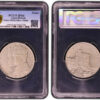 Great Britain, George V, Huge Silver Medal 1935, Matte, Top Pop, PCGS SP 66