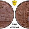 Germany, Nurnberg, Bronze Medal 1885, Metal Exhibition, PCGS SP 64