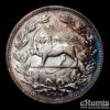 Persia, 5000 Dinars (5 Kran) AH1320 1902, aUNC