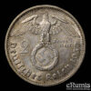 Germany, Third Reich, 2 Mark 1937 F, Stuttgart, Swastika, UNC