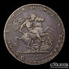 Great Britain, George III, Crown 1820, LX, aVF Great Britain, George III, Crown 1820, LX, aVF