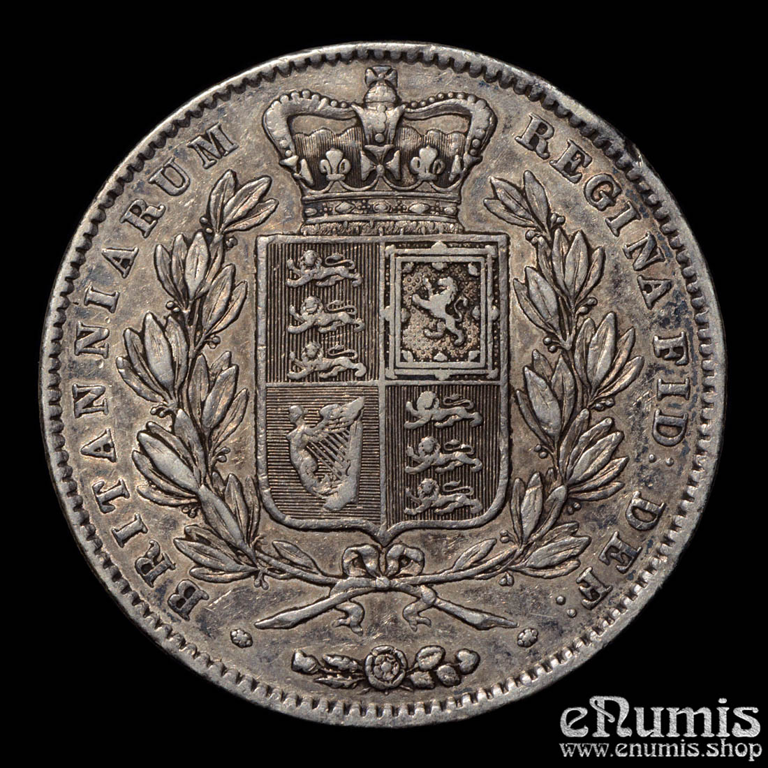 Great Britain, Victoria, Crown 1847, aXF