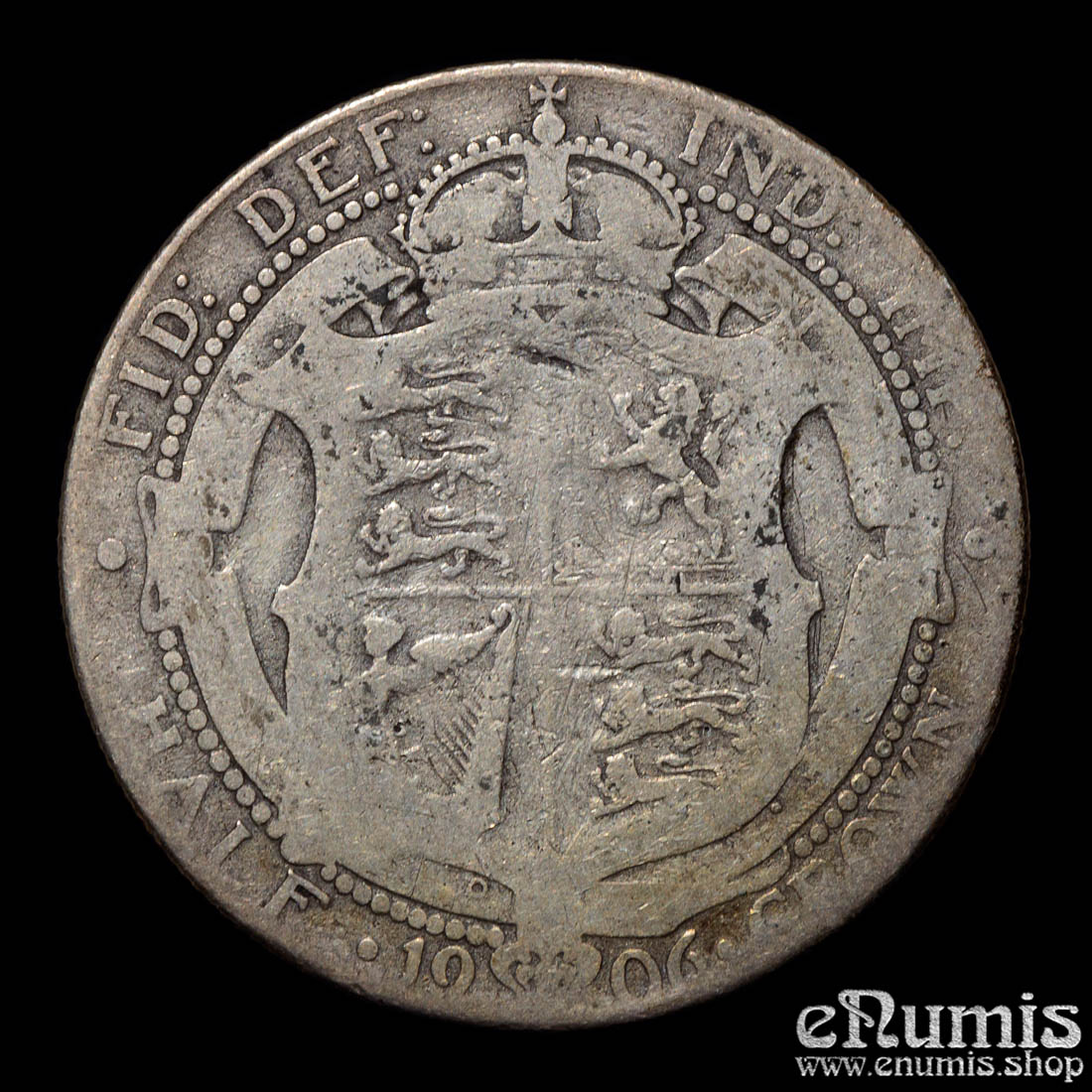 Great Britain, Edward VII, Halfcrown 1906, Fine Great Britain, Edward VII, Halfcrown 1906, Fine