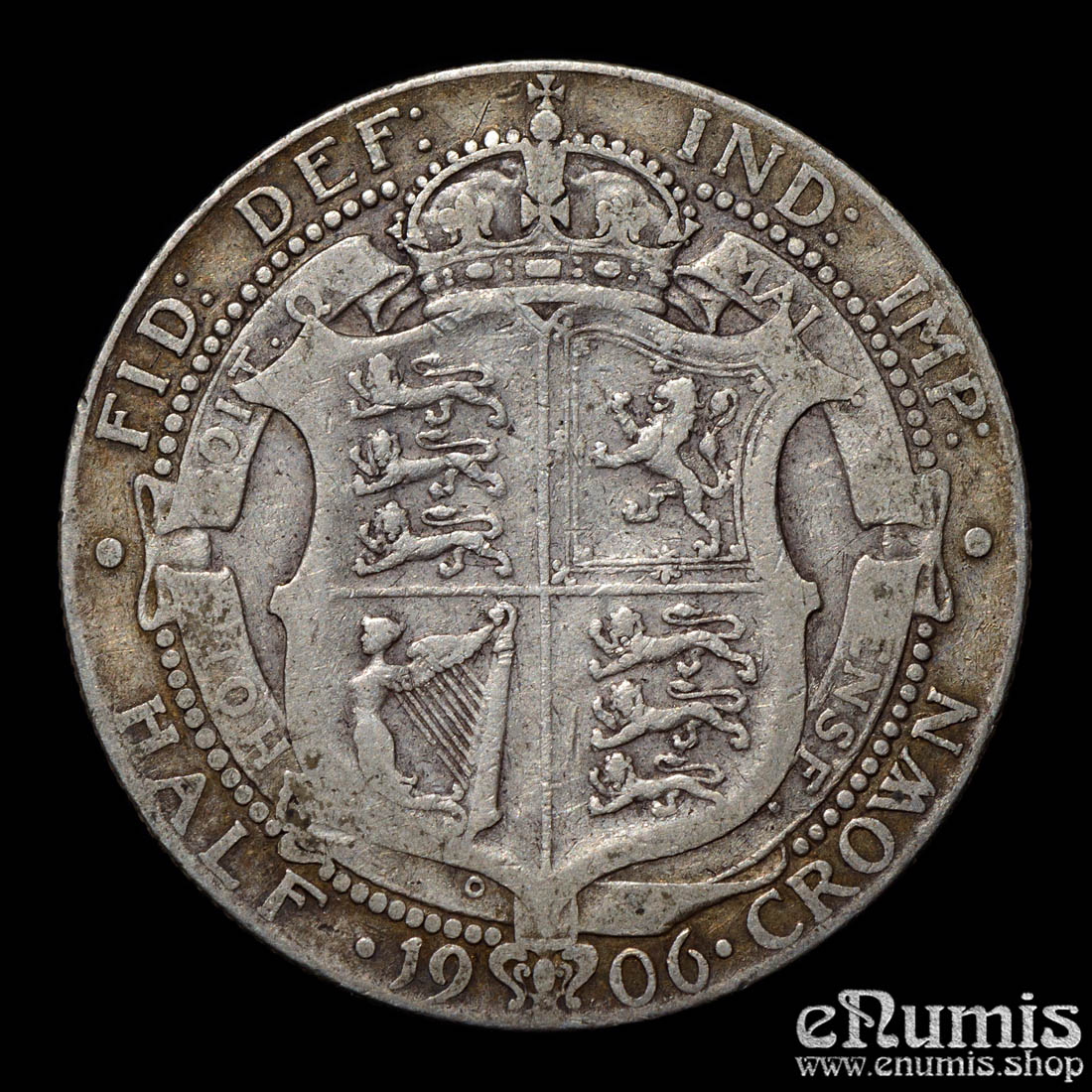 Great Britain, Edward VII, Halfcrown 1906, aVF Great Britain, Edward VII, Halfcrown 1906, aVF