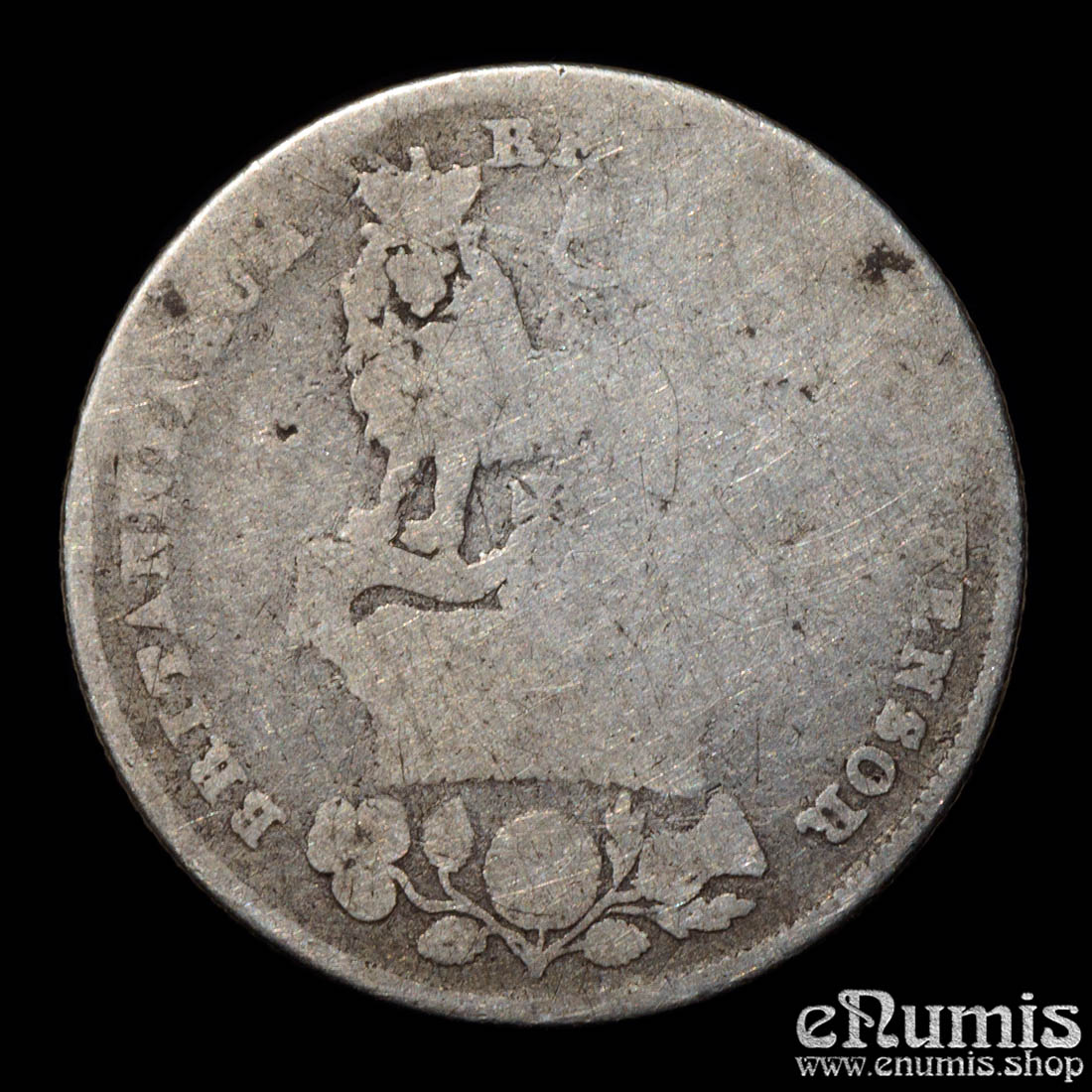 Great Britain, George IV, Shilling 1825, Good