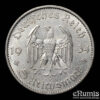 Germany, Third Reich, 5 Mark 1934 A, Garrison Church with date, aUNC