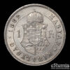 Hungary, Franz Joseph I, 1 Forint 1882, Scarce, aUNC