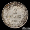 Belgium, Albert I, 2 Francs 1911, der Belgen, XF
