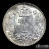 Great Britain, Victoria, Sixpence 1889, UNC