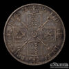 Great Britain, Victoria, Double Florin 1890, VF-XF