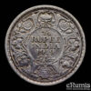 India, George V, 1/4 Rupee 1919, Calcutta, VF-XF